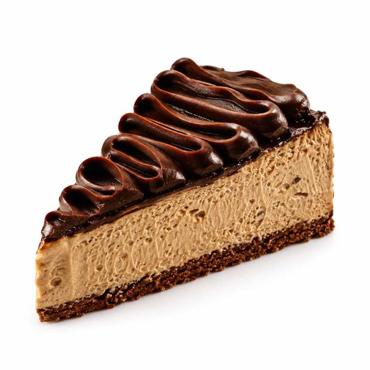 Fatia Cheesecake Cappuccino