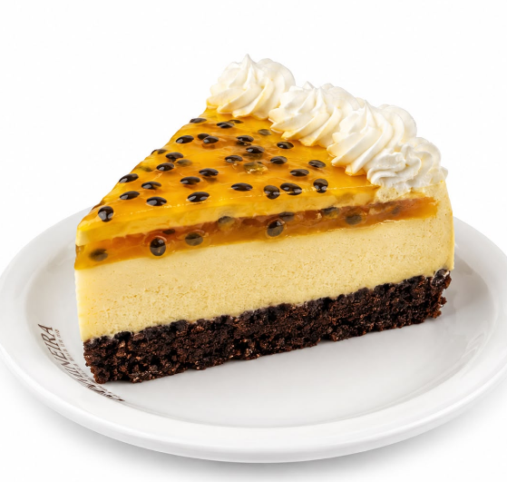 Fatia Torta Mousse Maracujá/Choc