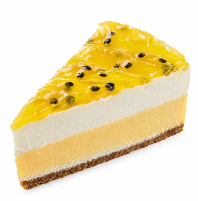 Fatia Cheesecake Maracujá
